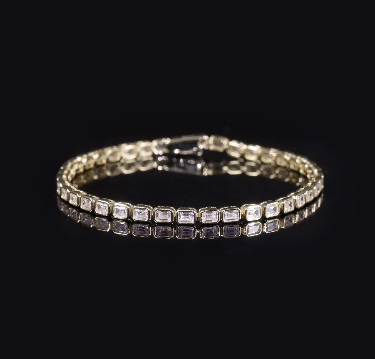 Baguette Women’s Diamond Bracelet