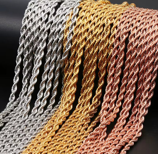 Plated Rope Chains