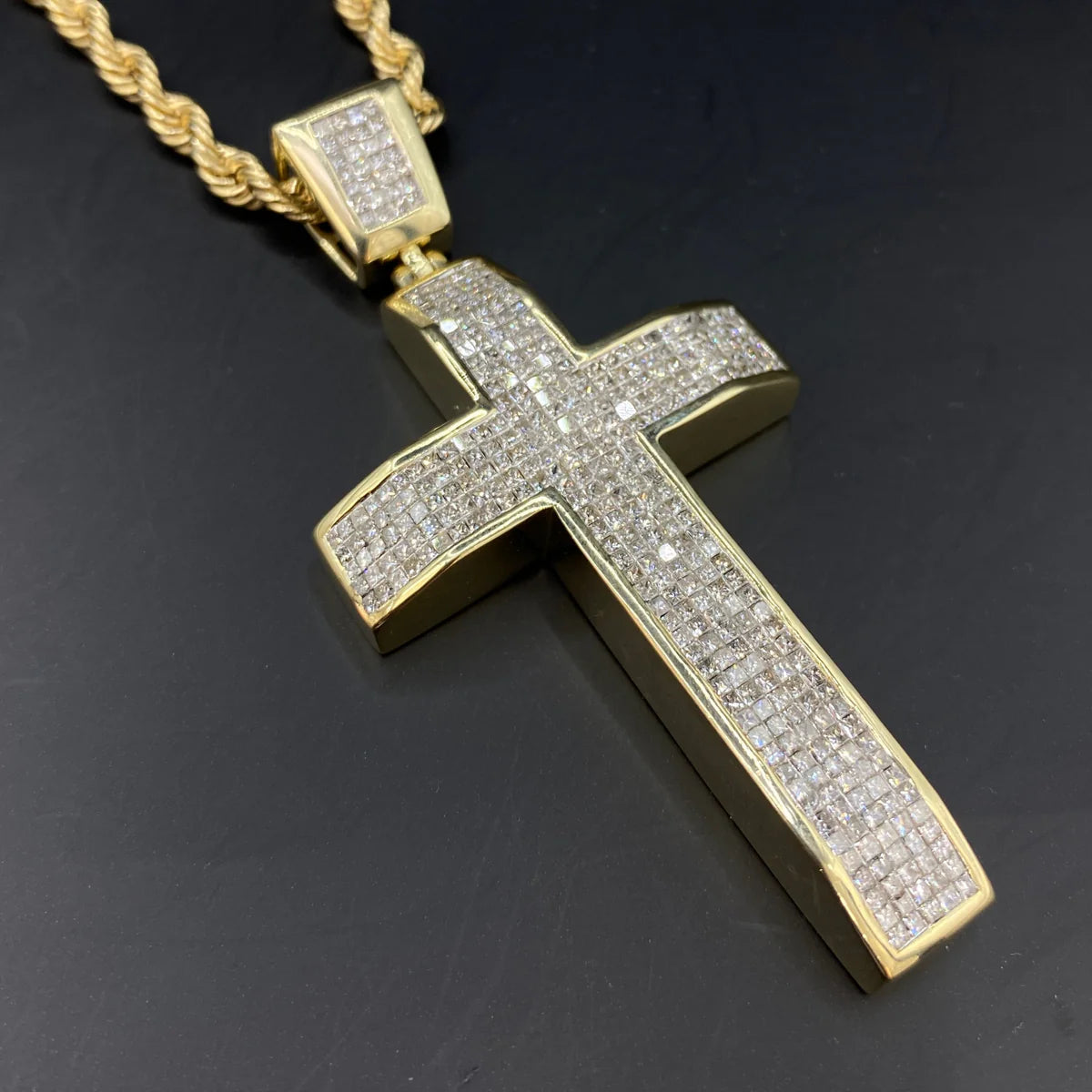 Natural VVS Diamond Cross