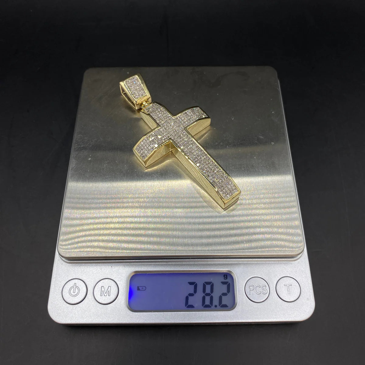 Natural VVS Diamond Cross